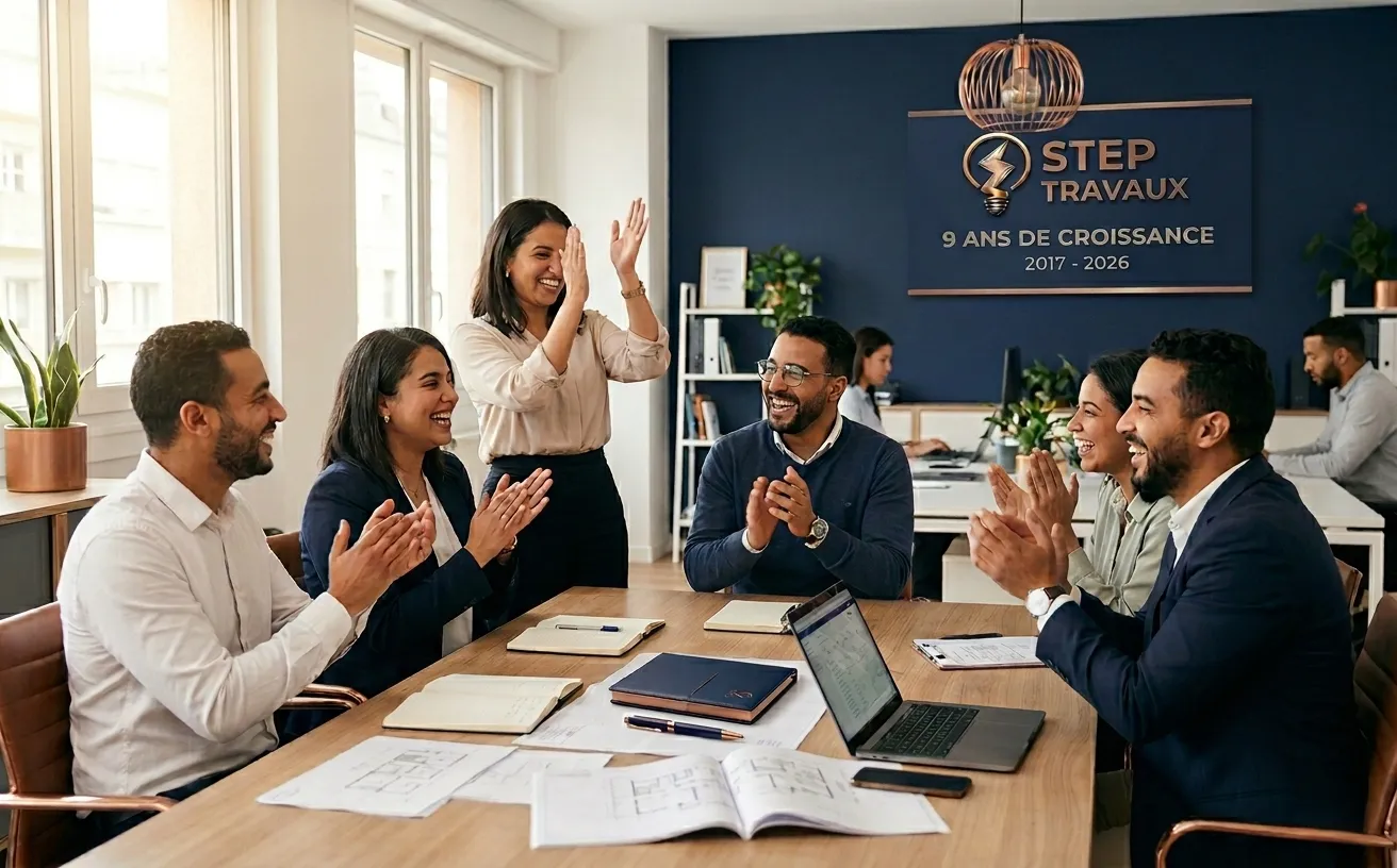 9 ans de croissance : STEP TRAVAUX confirme sa trajectoire ascendante