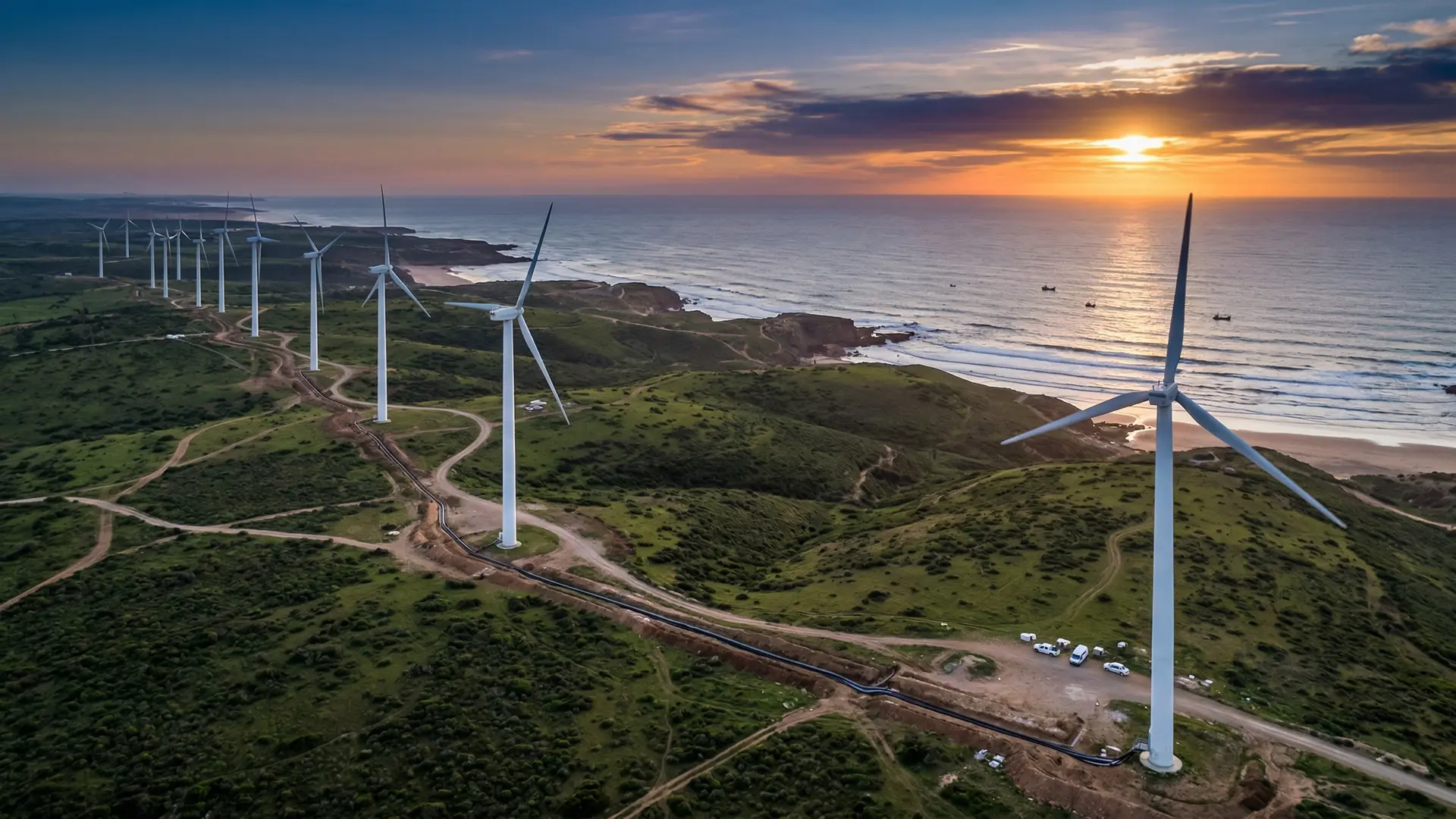 Parc éolien d'Oualidia